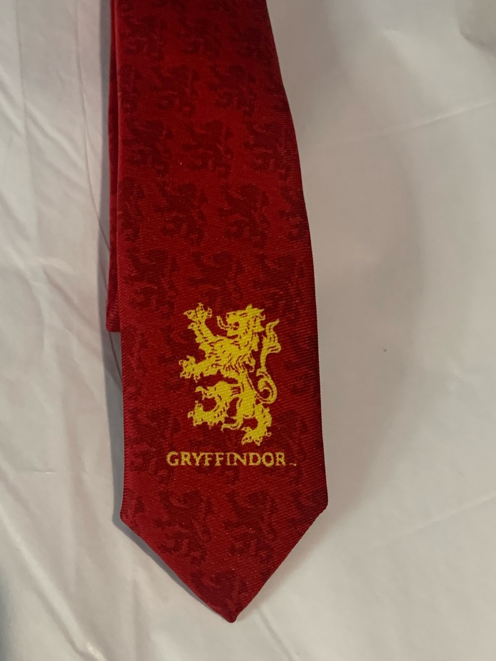 Harry Potter Gryffindor Red & Gold Necktie